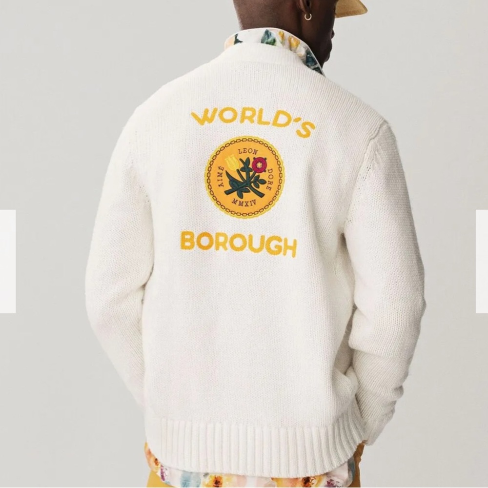Aime Leon Dore World’s Borough Men’s Cardigan